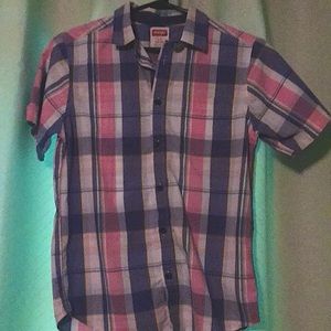 Wrangler button up great condition